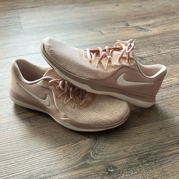 Nike Women's Flex Supreme TR 6 Pink White Size 10 Training Shoes Sneaker - Picture 1 of 10